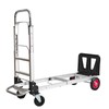EAGWON 3-in-1 Aluminum Folding Hand Truck Dolly, 600 lbs Heavy