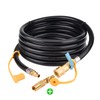 Onlyflame 12FT RV Propane Quick Connect Hose - RV Quick