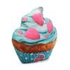 Oh My Pop! Cupcake II-Großes Kissen, Türkis