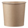 VEPATIM 50 Eisbecher Feinkostbecher aus Kraftpapier FSC® rund 350 ml
