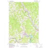 YellowMaps Quechee VT topo map, 1:24000 Scale, 7.5 X 7.5