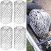 4PCS Gutter Guards,Gutter Downspout Guard, New Round Head Aluminum Down