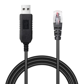 Sousery 3.3FT USB to RJ11 Plug Cable,Radar Detector Cable Compatible with Escort Uniden Beltronics Radenso XP Cobra Whistler,Replacement Power Cord for Radar Detectors