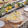 Fun Express Bulk 48 Pieces Lemon Printed Folding Hand Fans