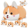 YIIQUWEN 17" Corgi Plush, Soft Stuffed Animal Dog Pillow Toy,