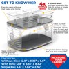 Mighty Susan Kitchen Organizer for Canned Goods: 2-Tiered Robust Turntable