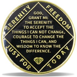 18 Year Phoenix Sobriety Coin – Rebirth in Sparks NA Medallion – Spiritual Token for Recovery & Clean Time – Empowering NA AA Chips – Gift for Men & Women