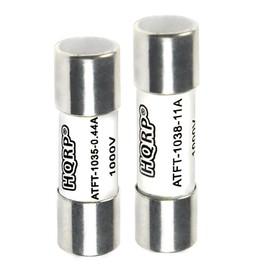 HQRP Combo Pack: 1 pcs DMM-11a + 1 pcs DMM-B-44/100 Fast Acting Digital Multimeter fuses 1000V Replacement Fuses for Cooper Bussmann, Buss, Littelfuse, Compatible with Fluke, Klein, Brymen, Agilent