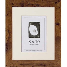 Frame USA 8x10 Rustic Picture Frames, Light Brown