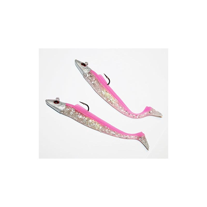 Sidewinder Rattleback Sandeels 4inch - 25grm Pink/Punk