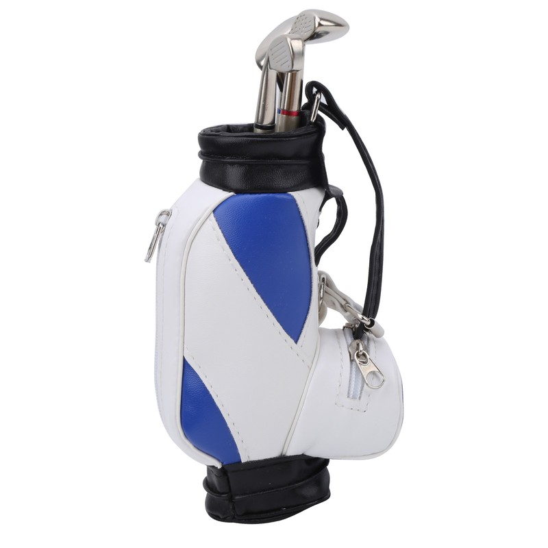 Mini Golf Pens Holder with Pen for Desk Decoration Golf