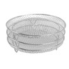 3PCS Fryer Rack Set 304 Stainless Steel Stackable Multi Layer