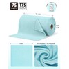 Fantasticlean Microfiber Cleaning Cloth Roll -75 Pack, Tear Away Microfiber