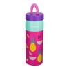 COOL GEAR GO GRIP 24oz Plastic Retro Squishy Water Bottle