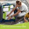 Gonex Compression Packing Cubes, 6 PCS Travel Luggage Packing Organizers