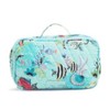 Vera Bradley Medium Iconic Blush & Brush Makeup Case, Antilles