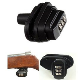 Safety Storage Universal Combination Gun Trigger Lock - Fits Pistols, Rifles, Shotguns (Combo Lock)