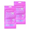 Paq 36 Spot Patches Parche Acne Mariposa Dia Y Noche