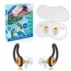 Hearprotek Ear Plugs for Swimming, [2 Pairs] Swim Ear Plugs
