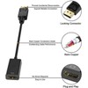 AYMBH DisplayPort (DP) to HDMI Port Adapter, Gold-Plated Male to