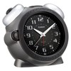 CASIO Alarm Clock Loud Alarm Clock Bell Grey Analog Sleep