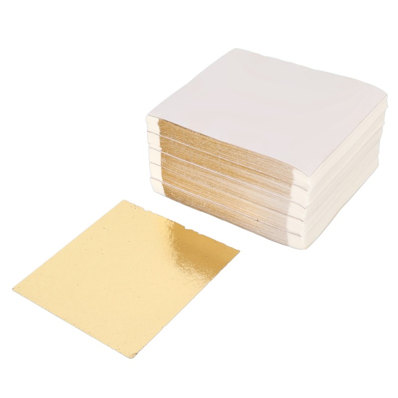 500pcs Gold Leaf Sheets Fashion Multi Purpose Imitation Gold Leaf