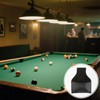 TRHDFW Snooker Chalk Holder, Billiards Cue Chalk Holder, Black PU