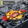 Modern Innovations 3-in-1 Dutch Oven & Skillet Combo, Preseasoned Cast
