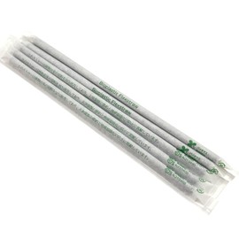 Flexible Straws [Biomass 25] Flex Straws 0.2 inch (6 mm) x 8.3 inches (210 mm) [Paper Packaging] Box of 500 (Black)