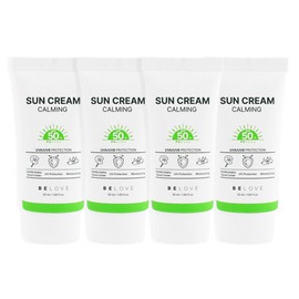 Be Love (4 pieces) Be Love Calming Sun Cream 50ml SPF50+ PA++++ / Mild eye-irritating sunscreen Cica Sunblock / (4개)비러브 카밍 선크림 50ml SPF50+ PA++++ /순한 눈시림없는 자외선차단제 시카 선블록