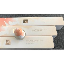 Nespresso Original Line Maple Pecan 3 sleeves 30 Capsules Coffee Pods