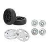 4 Set Luggage Wheels Rotating Flexible Luggage Suitcase Replacement Wheels