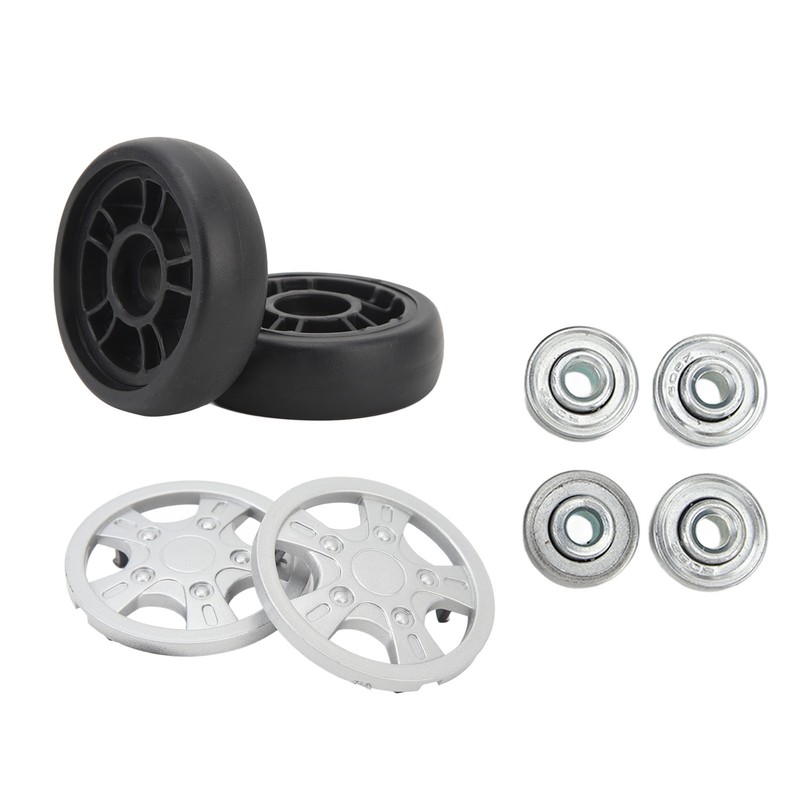 4 Set Luggage Wheels Rotating Flexible Luggage Suitcase Replacement Wheels