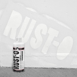 Rust-Oleum Rust-O Acrylic Artist Spray Paint, 11 oz, Matte White Noise, 6 Pack