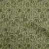 oneOone Velvet Light Green Fabric Batik Sewing Fabric by The