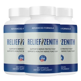(3 Pack) Relief Zenith Capsules, ReliefZenith Advanced Formula for Nerve Health