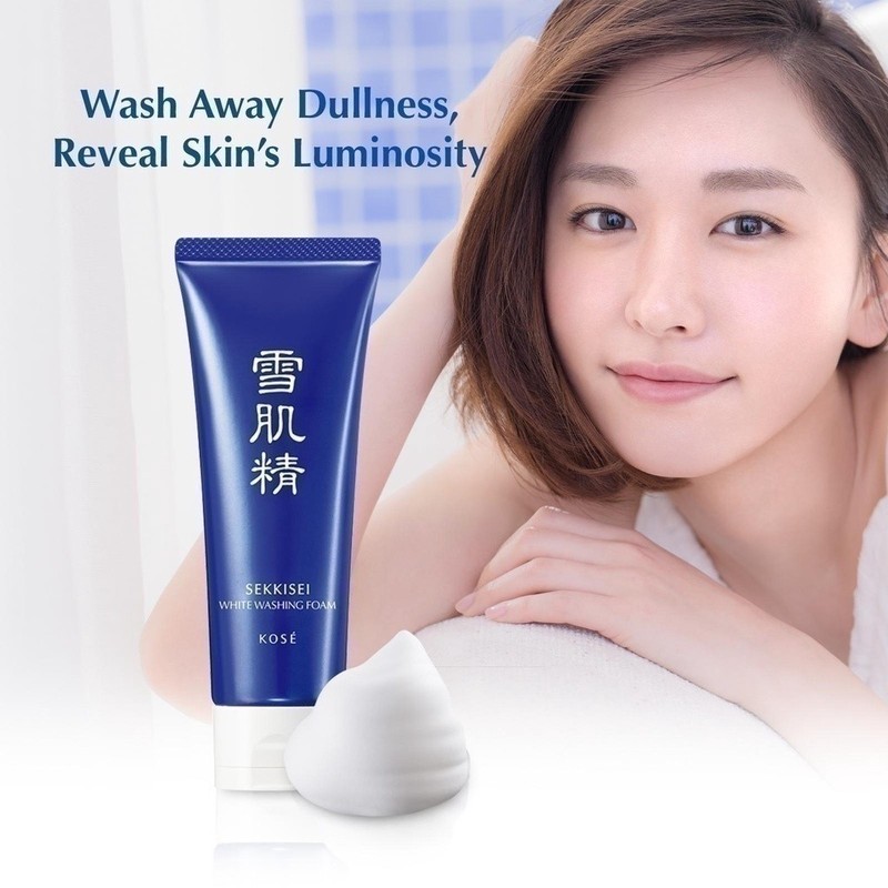 Kose Sekkisei White Washing Foam (Cleanser) 130gm
