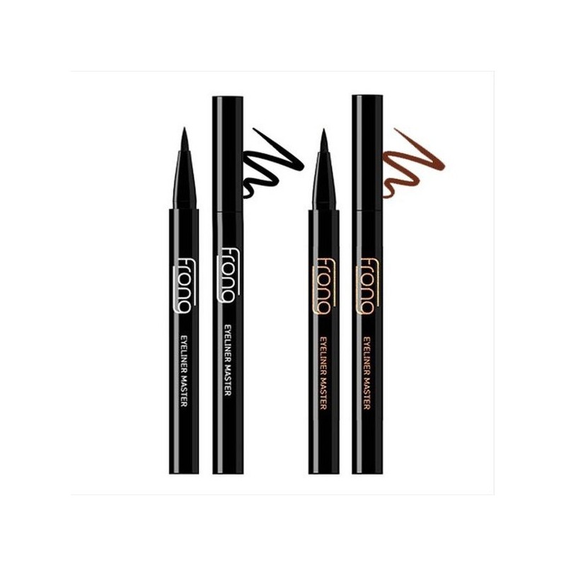 프롱 안번지는 타투 붓펜 아이라이너 1.0ml(2개) Peuroong Smudge-Proof Tattoo Brush