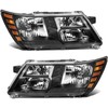 SAFAUTOPARTS Headlights Assembly Pair for 2009-2020 Dodge Journey SE SXT