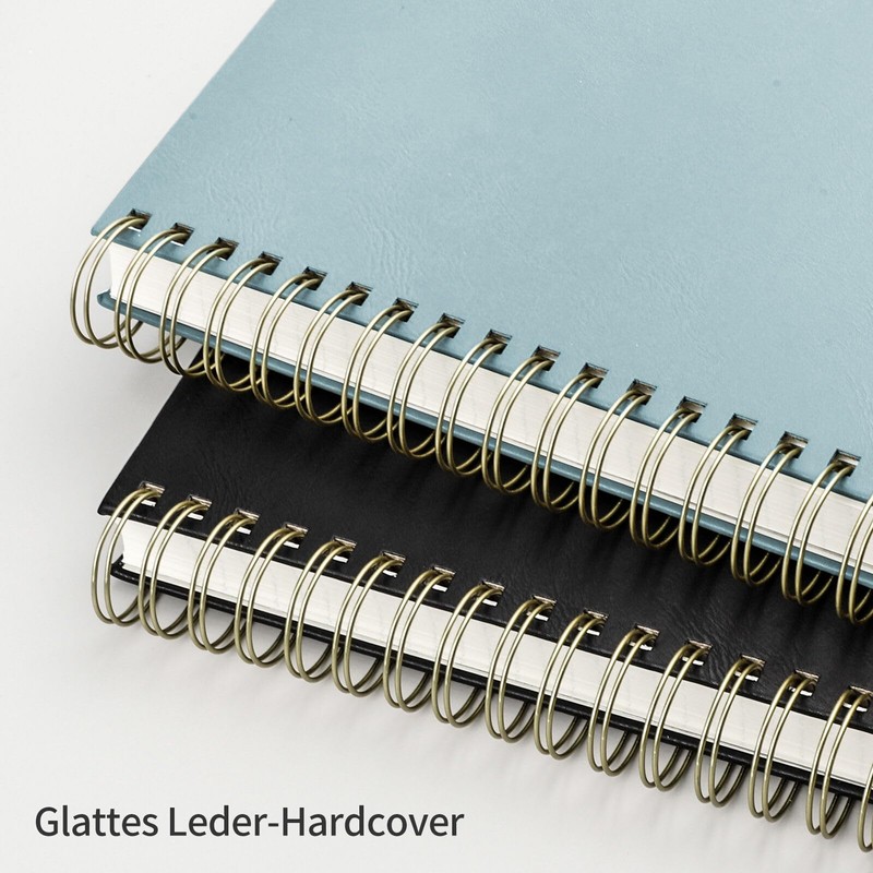 RETTACY Notebook A5 Lined Bullet Journal with 100 g/m² Thick