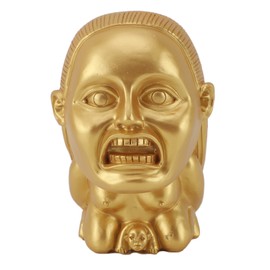 Fertility Statue Resin Handmade Golden Exquisite Creative Fertility Idol Sculpture for Home Decoration