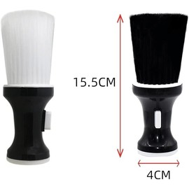 Body Powder Brush Hair Salon Supplies Brushes, 2Pcs Body Powder Brushes Duster Hair Salon Supplies Brushes,Barber Powder Neck Duster Brushes,Body powder brushes barber brushes