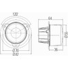 HELLA 2NE 011 172-081 Rear Fog Light - LED -