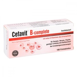 Cefavit B-complete film-coated tablets