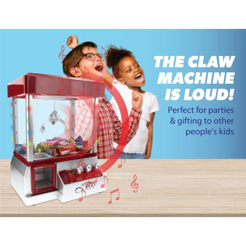 Etna Mini Claw Machine Toy Grabber with Joystick Control and