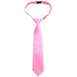 Retreez Woven Microfiber Pre-tied Boy's Tie - Pink - 24 months - 4 years
