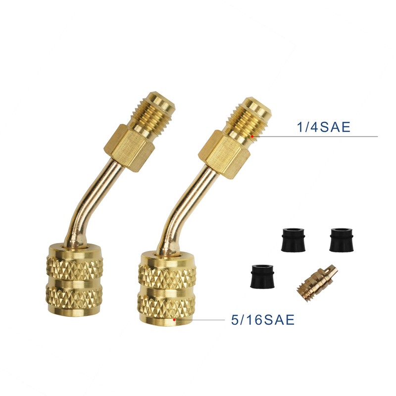 BACOENG AC Gauge Set for R32 R410a, A/C Refrigerant Recharge