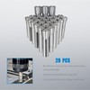 waltyotur R8 Collet Set 1/32-1 Inch Fit for Various R8
