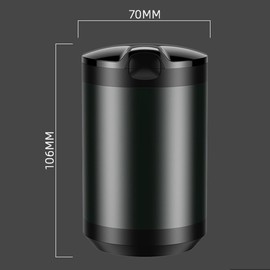 Geoyien Ashtray, car ashtray, ashtray with lid, ash tray, ashtray with lid smell proof, Automatic LED Light, Sealed, Flame Retardant, High Temperature Resistant, Detachable, Large Capacity Ashtray