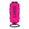 Lomo Roll Top Dry Bag Swimming Tow Float - Pink